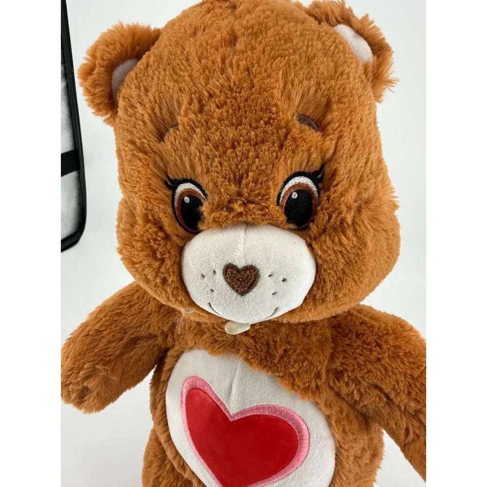 Build-A-Bear Care Bears Tenderheart Bear Plush Red Heart Belly Retired